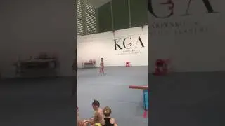 Sasha Rhythmic Gymnastics Singapore 6yo Hoop Routine гимнастика сингапур KGA