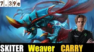 🤯 skiter [Weaver] HC 7.39e - DOTA 2 HIGHEST MMR MATCH#dota2   #dota2gameplay