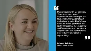 Firmware Release Manager Rebecca's insights in working at Hyperstone a Swissbit Company