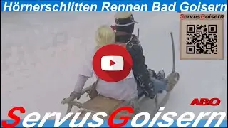Hörnerschlitten Rennen Bad Goisern