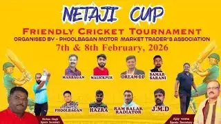 NETAJI CUP 2026 | PHOOL BAGAN MOTOR MARKET |TENNIS TOURNAMENT | Akash Cricket Zone ||