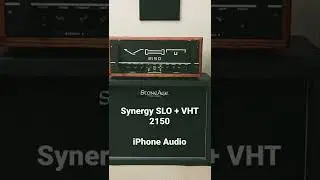 Synergy SLO + VHT 2150 iPhone Audio