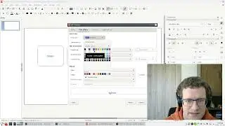 LibreOffice Impress 7.4: theming support for shape text