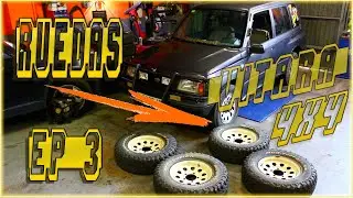 👨🏽‍🔧⚙️QUE Ruedas OFFROAD le montamos al Vitara? | 🚧EP 3| EL TAKA