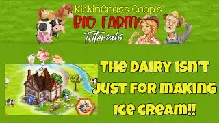 GoodGame Big Farm: The Dairy...it's not just for making ice cream!