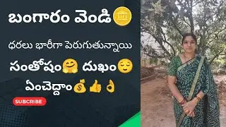 బంగారం వెండి ధరలు భారీగా పెరిగితే ఇలానే ఉంటుంది💰👍
