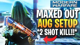 2 SHOT BEST AUG CLASS SETUP BETTER THAN MP5 IN MODERN WARFARE! (Aug Best Class Setup COD MW)