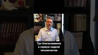 Три благословения в первую неделю человечества