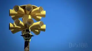 Sentry 15V1T, Short Alert & Attack: Evansville, IN (Vanderburgh Co. Tornado Siren Test, HD)