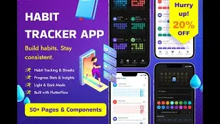 Habit Tracker App | Android & iOS | Custom Mobile App Development