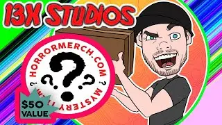 13x Studios/Horror merch Mystery box Unboxing!!!