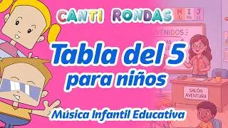 Tabla del 6 para Ni&ntilde;os - Canti Rondas - Canciones Infantiles