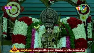 அருள்மிகு வைகுந்தப்பெருமாள் திருக்கோவில் ப்ரம்மோத்ஸவ விழா 3 நாள் ஹனுமந்த வாகனம் #ttvkanchi