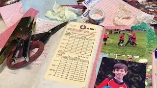 Junk journal with me / catch up journal / memory keeping in a TN