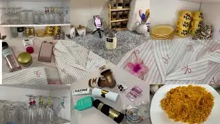 فديو من كل فن شوية 🥰 تنظيم ترتيب مشترياتي كل ما يخصك سيدتي💯وصفة أرز إكسبراس بلكلامار