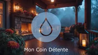 Feu de Chemin&eacute;e & Pluie Apaisante &bull; Ambiance Cosy &bull; 2H Relaxation | Mon Coin D&eacute;tente