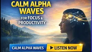 A Calm Alpha Wave for Focus and Mental Clarity