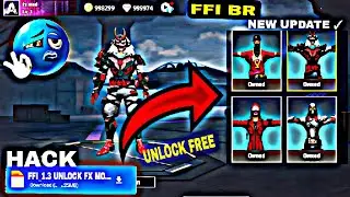 FFI BR UNLOCK BUNDLE AND GUNS SKINS MOD APK HACK DOWNLOAD EASY 🔥
