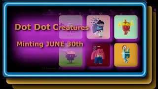 Dot Dot Creatures: чеканка 30 июня