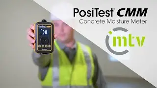 mtv messtechnik PosiTest CMM: DAS Betonfeuchtemessger&auml;t, Messung der Feuchtigkeit in Beton & Estrich