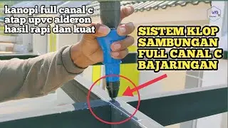 TUTORIAL PASANG KANOPI ATAP UPVC ALDERON RUMAH SUBSIDI JADI MAKIN KEREN ❗❗❗