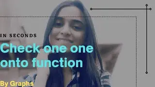 one one function | onto function | graphical method | Real analysis | graphs short trick🔥