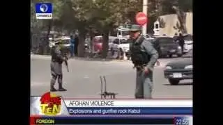 Afghan Violence:Explosions and gunfire rock Kabul.flv