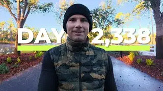 Новогодний забег на 5 км под христианскую музыку | День 2338 из 5-километрового забега каждый день