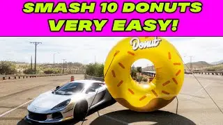 Smash 10 Donuts across the Motorway in Forza Horizon 5 | Collectibles | Autumn Season