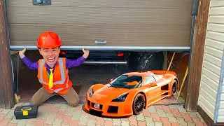 Mr. Joe on Audi 80 found CRASHED Door Garage & Started Race on Hover Great Wall 13+