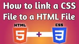 How To Link a External CSS File To HTML
