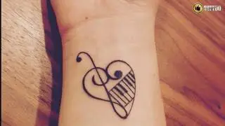 Best Music Tattoo Design Idea