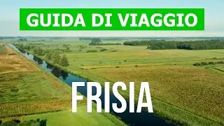 Frisia, Paesi Bassi | Citt&agrave; di Leeuwarden, Drachten, Harlingen | Video drone 4k | Provincia Frisia