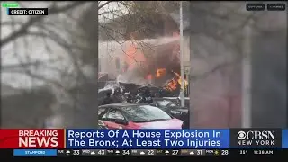 At Least 2 Injured In Apparent Explosion At Bronx Home