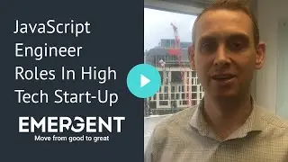 JavaScript Engineer Roles In High Tech Start-Up