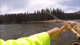 CATCHING TROUT ON A FLY ROD