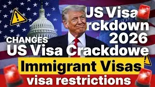 🚨 US Visa Crackdown 2026: Trump Halts Immigrant Visas Nationwide
