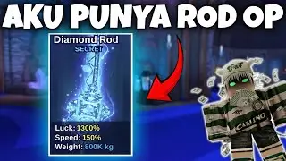 AKHIRNYA DAPAT DIAMOND ROD! PANCINGAN PALING MEWAH DI FISH IT ROBLOX! 💎🔥