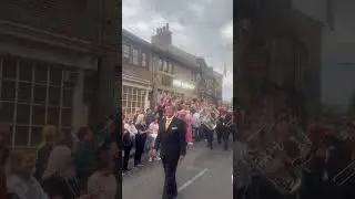 Black Dyke Band at Delph Contest Road March 2025 #whitfriday