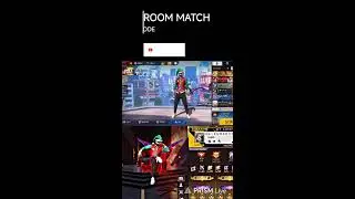 free fire fun room match 🔥 || REDEEM CODE || team code || rack pushing || Daily room match