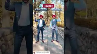 Double breasted vs three piece suit 🔥 #shorts #challenge