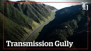 Aerial view of new Transmission Gully motorway on opening day | nzherald.co.nz