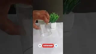 Smoke Inside Glass 😱 | Amazing Science Experiment with Paper and glass #ytshorts #experiment