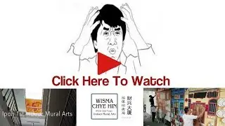 Ipoh Old Town Mural| Wisma Chye Hin Indoor Mural Arts| Ipoh Best Places To Visit
