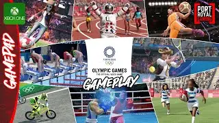 Tokyo 2020 The Video Game (Xbox One) Gameplay on Gamepad