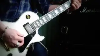 Gibson Les Paul Custom EMG Pickups / 57/66 Set Marshall - Test Impro