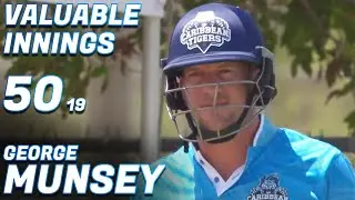 George Munsey Batting | Caribbean vs Grand Cayman | Match 12 | MAX60 Caribbean League 2024 | M7A1A