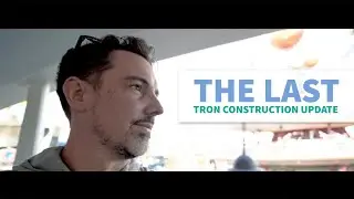 The Last Tron Construction Update | #TRONLIGHTCYCLE #magickingdom #tomorrowland #orlando #hashtag