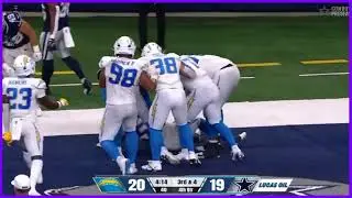 Trey Lance throws a pick-six for his third interception vs the Chargers