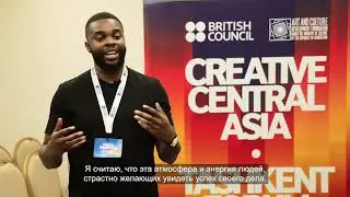 Yinka Danmole about Creative Central Asia Forum